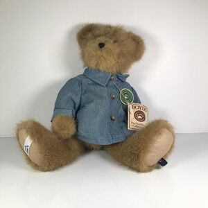 Boyds Bears Plush BUDDY MCBEANSLEY Fabric Club Exclusive 2006 Teddy Home Decor
